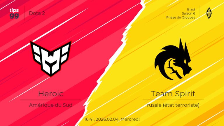 découvrez les prédictions et cotes esports pour spirit le 17 février 2026. analyse et conseils pour parier efficacement sur vos matchs favoris.