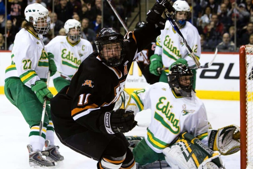 résultats du match de hockey lycéen entre edina et moorhead dans le minnesota : score, faits marquants et résumé complet.