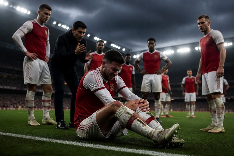 arsenal fait face à une grande difficulté avant la finale de la ligue des champions avec la blessure de ben white, forfait pour le match décisif, mettant l'équipe en pleine tourmente.