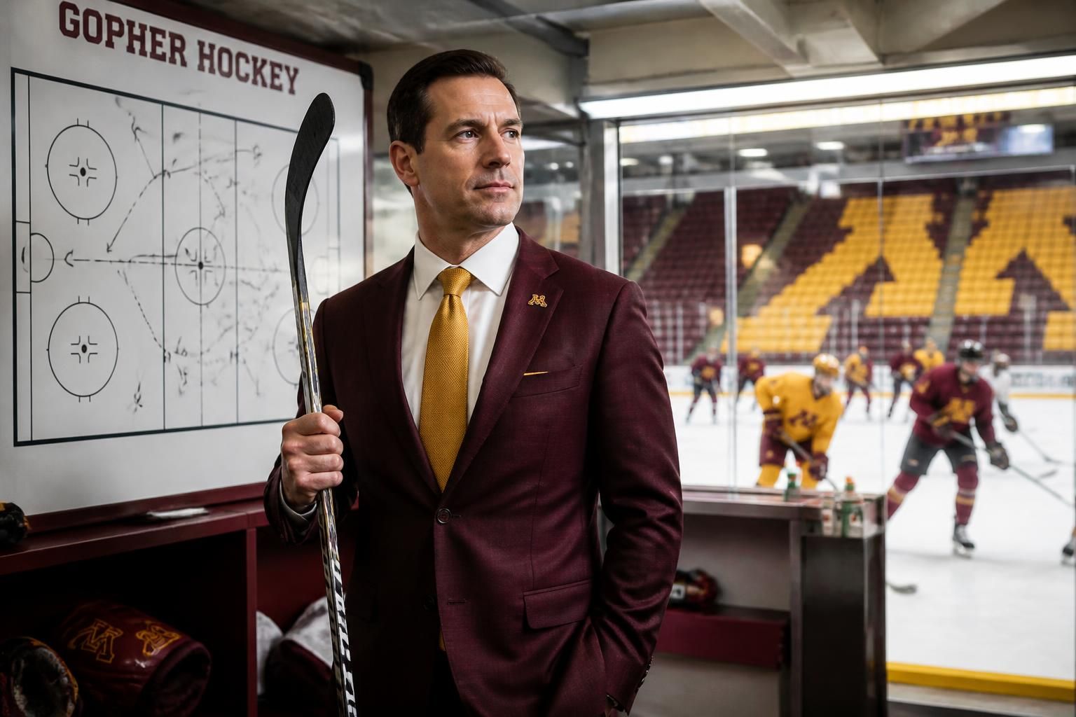 brett larson a été nommé entraîneur principal de l'équipe masculine de hockey des gophers, apportant son expertise et son expérience pour guider l'équipe vers de nouveaux succès.