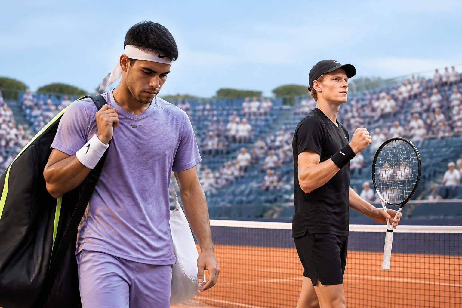 carlos alcaraz se retire du tournoi de barcelone, permettant à jannik sinner de maintenir sa position de numéro un mondial.