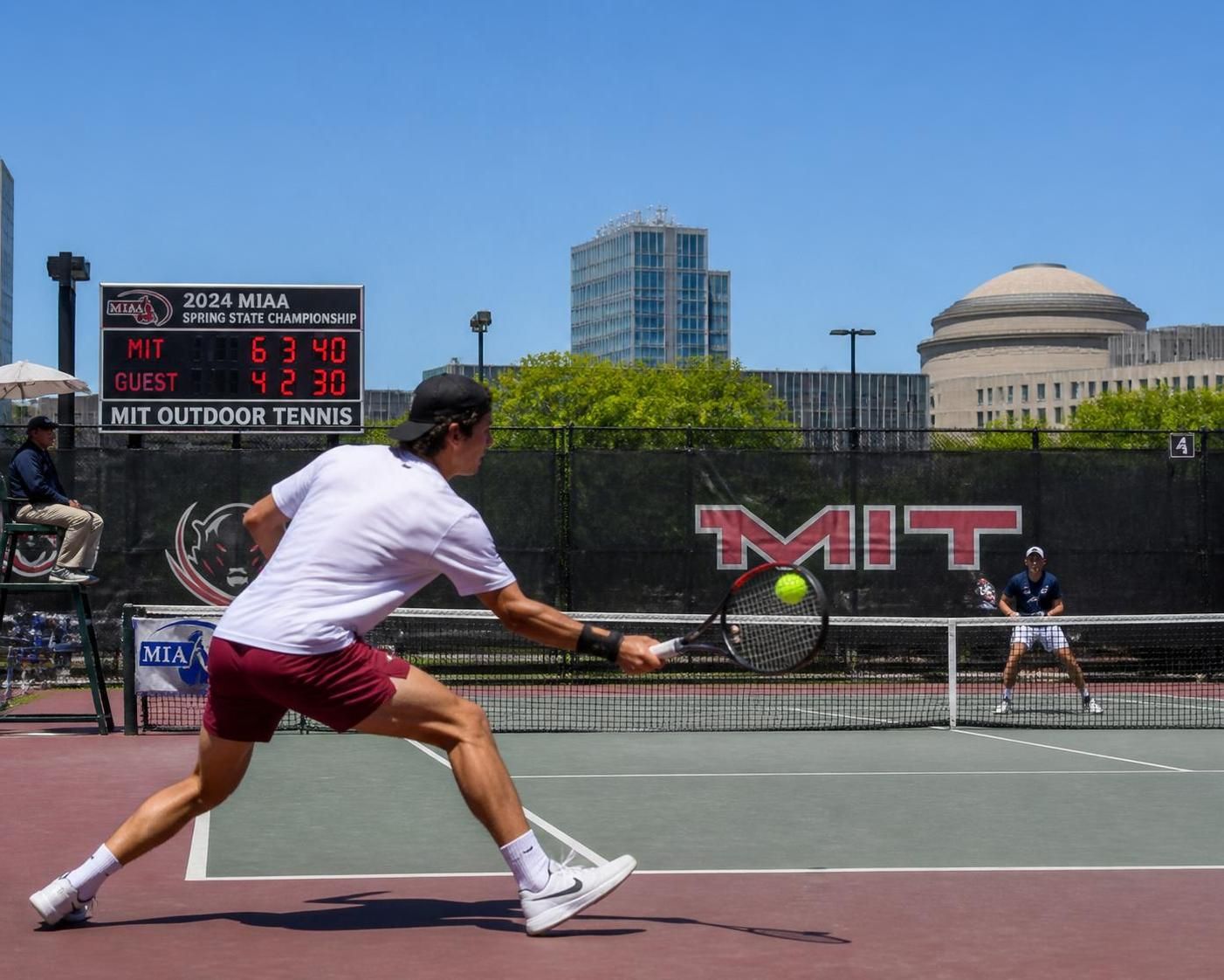 suivez en direct l'ouverture de la journée de samedi du championnat d'état printanier miaa avec les matchs palpitants de tennis. ne manquez aucune action !