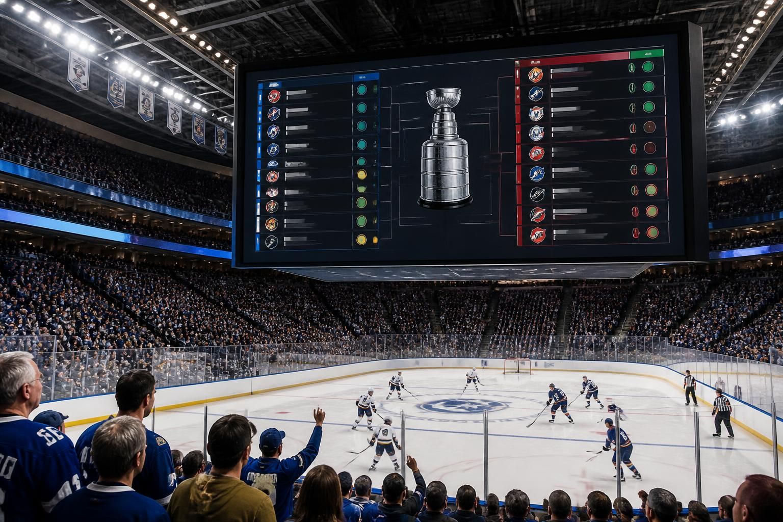 consultez le classement nhl 2026 mis à jour, suivez les tableaux des séries éliminatoires de la coupe stanley et découvrez les différents scénarios de qualification en temps réel.
