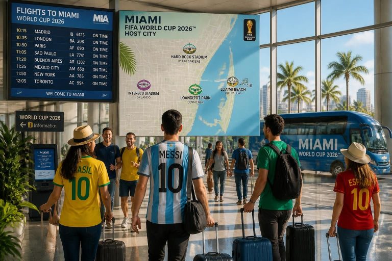 découvrez comment venir à miami pour la coupe du monde de foot 2026 avec notre guide pratique complet, incluant conseils de voyage, hébergement et astuces pour profiter pleinement de l'événement.