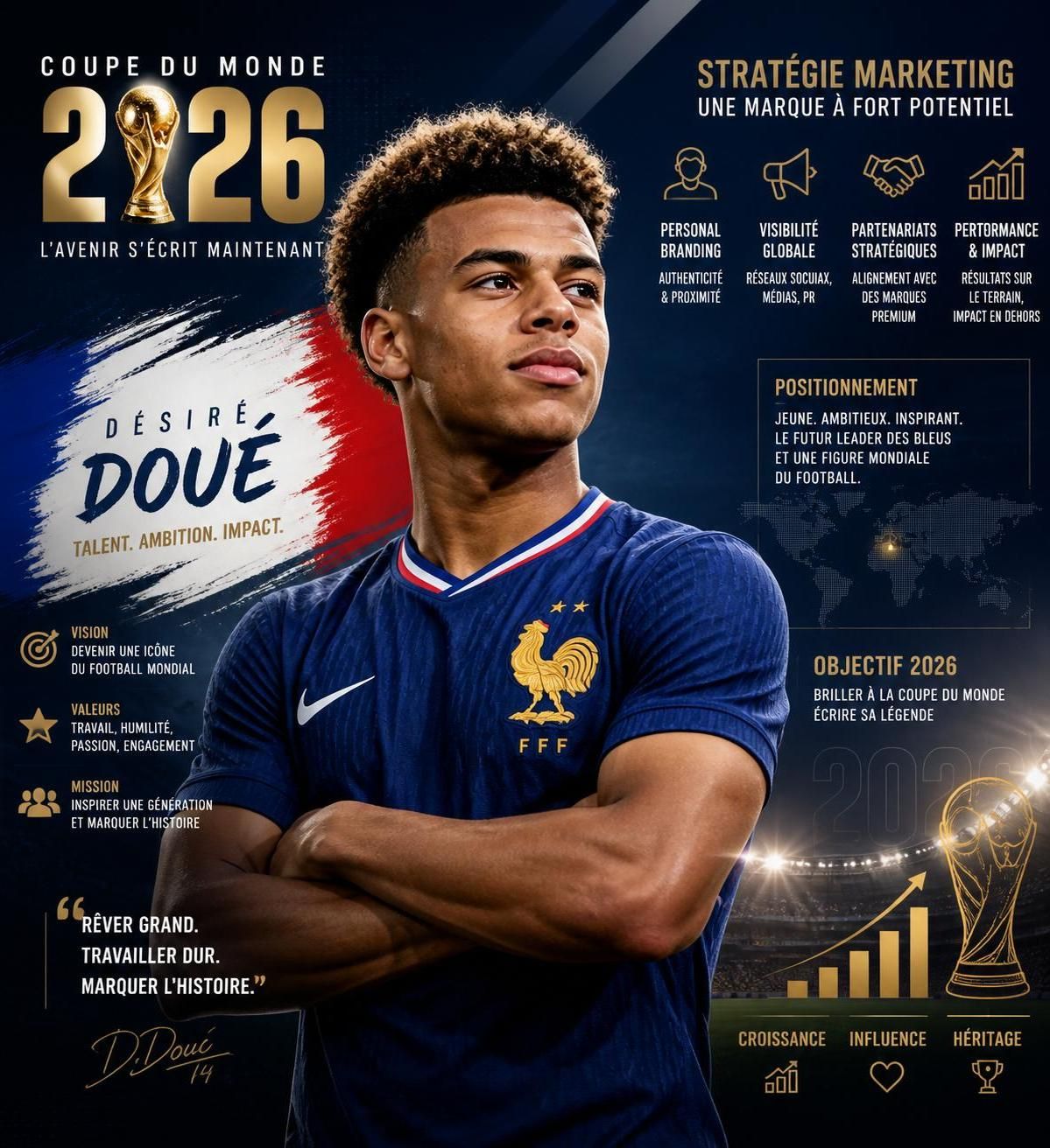 découvrez le pari commercial audacieux de désiré doué pour la coupe du monde 2026, une stratégie innovante que peu anticipent et qui pourrait bouleverser le marché.