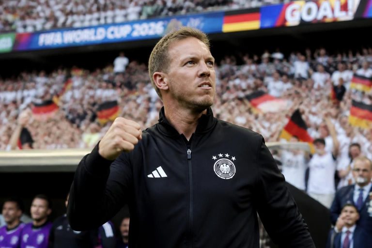 julian nagelsmann célèbre l'exploit remarquable lors de la coupe du monde 2026, tout en soulignant la difficulté de marquer sept buts dans un match.