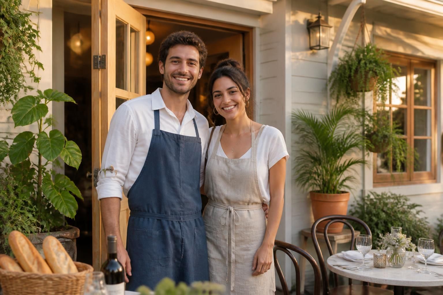deux amis de longue date ouvrent un restaurant franco-italien unique dans un bungalow charmant à silver lake, alliant saveurs authentiques et ambiance conviviale.