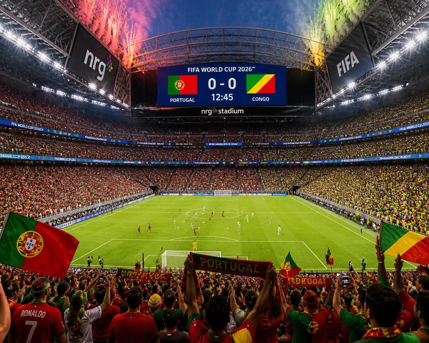 suivez en direct le match passionnant portugal vs congo où les léopards surprennent en affrontant les champions portugais. vivez chaque instant de ce duel unique en live !