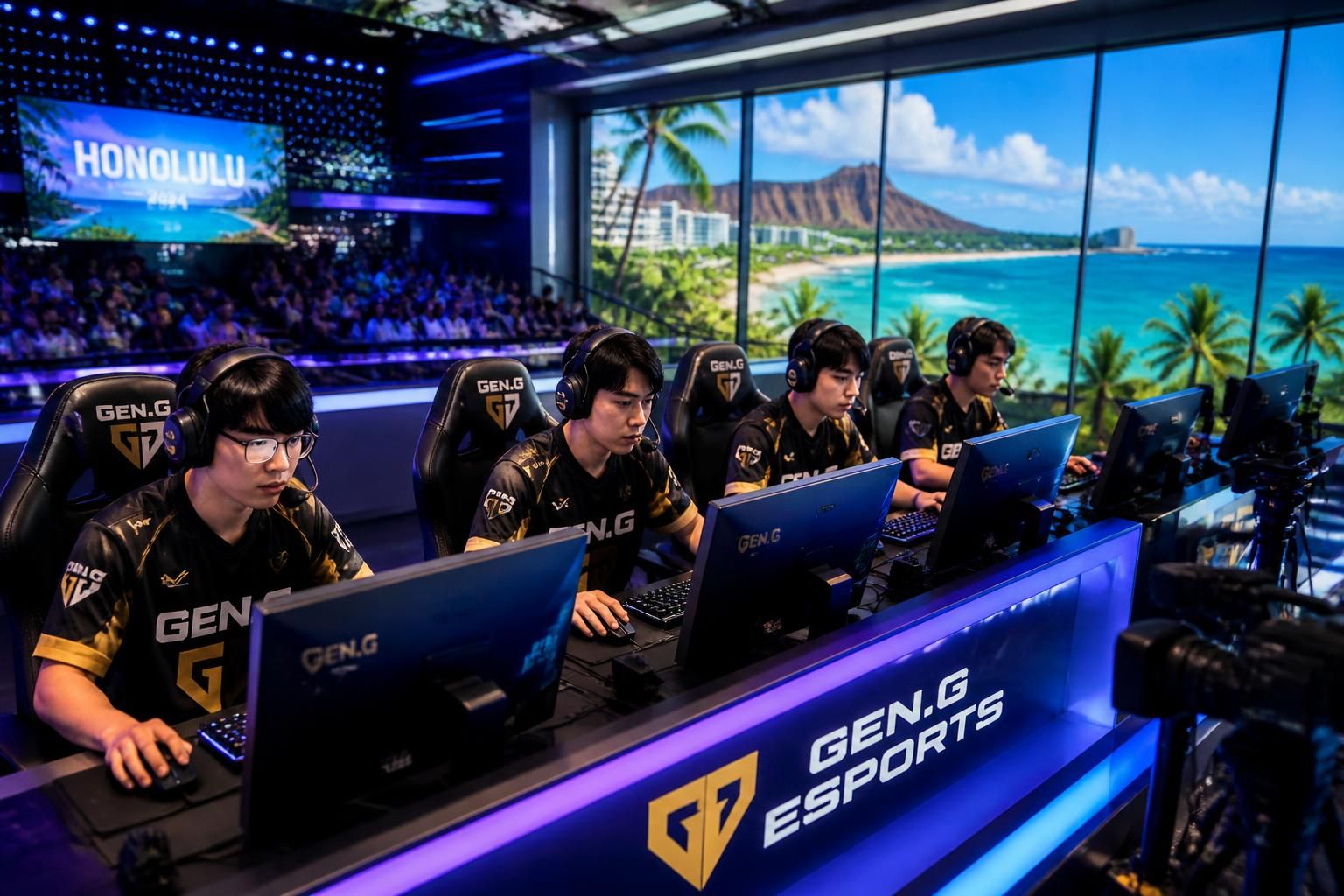 gen g, acteur majeur de l'esport, fait son arrivée à l’honolulu international gaming, marquant une étape importante dans l’univers du jeu vidéo compétitif.