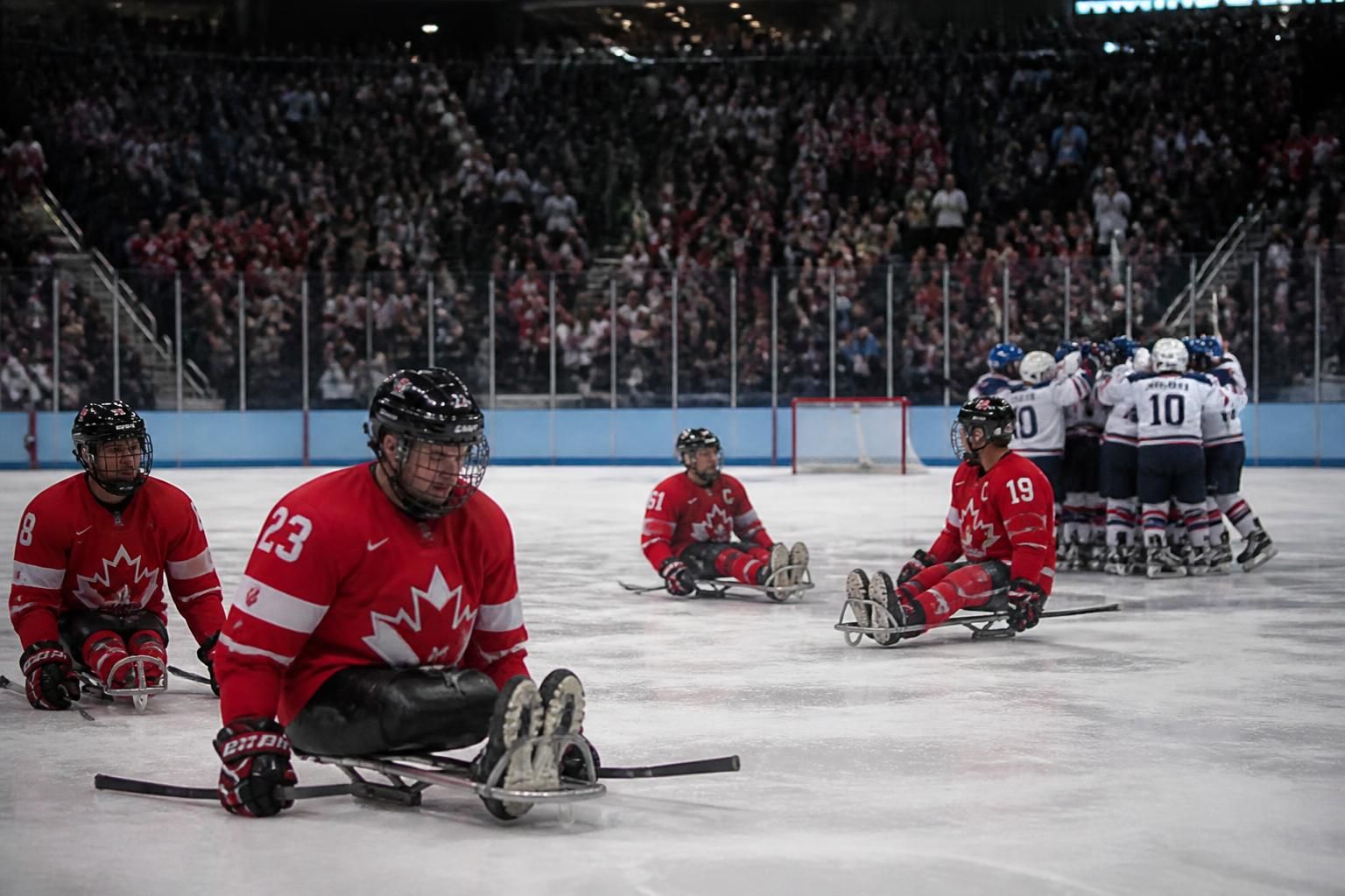 le canada s'incline 6-2 en finale du hockey sur glace para aux jeux paralympiques 2026, remportant la médaille d'argent dans une compétition intense et émouvante.