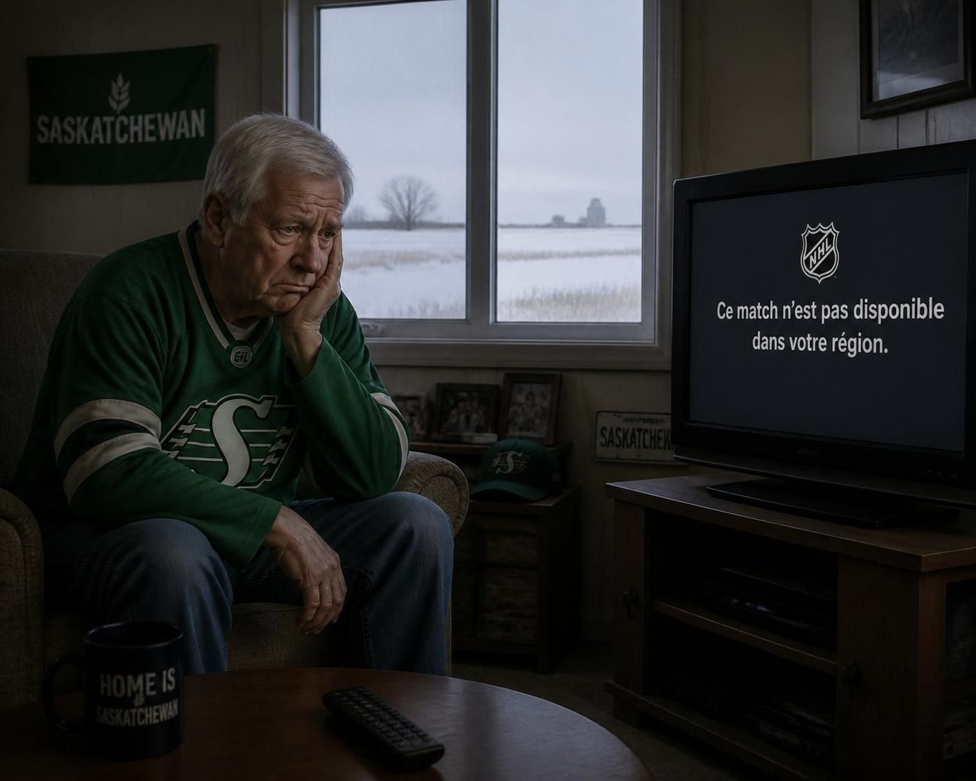 un septuagĂ©naire de saskatoon exprime sa dĂ©ception face Ă l'absence de la nhl et explique pourquoi il ne peut plus regarder le hockey avec la mĂȘme passion.