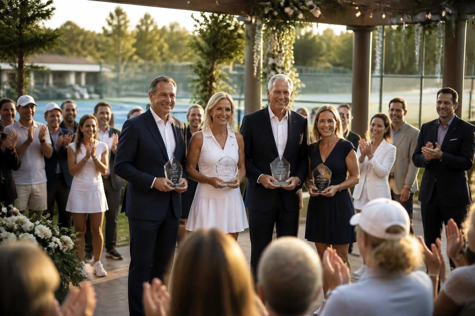 découvrez l'intronisation de quatre nouveaux membres dans la promotion 2026 du temple de la renommée par l'association de tennis de topeka, célébrant l'excellence et la passion du tennis local.