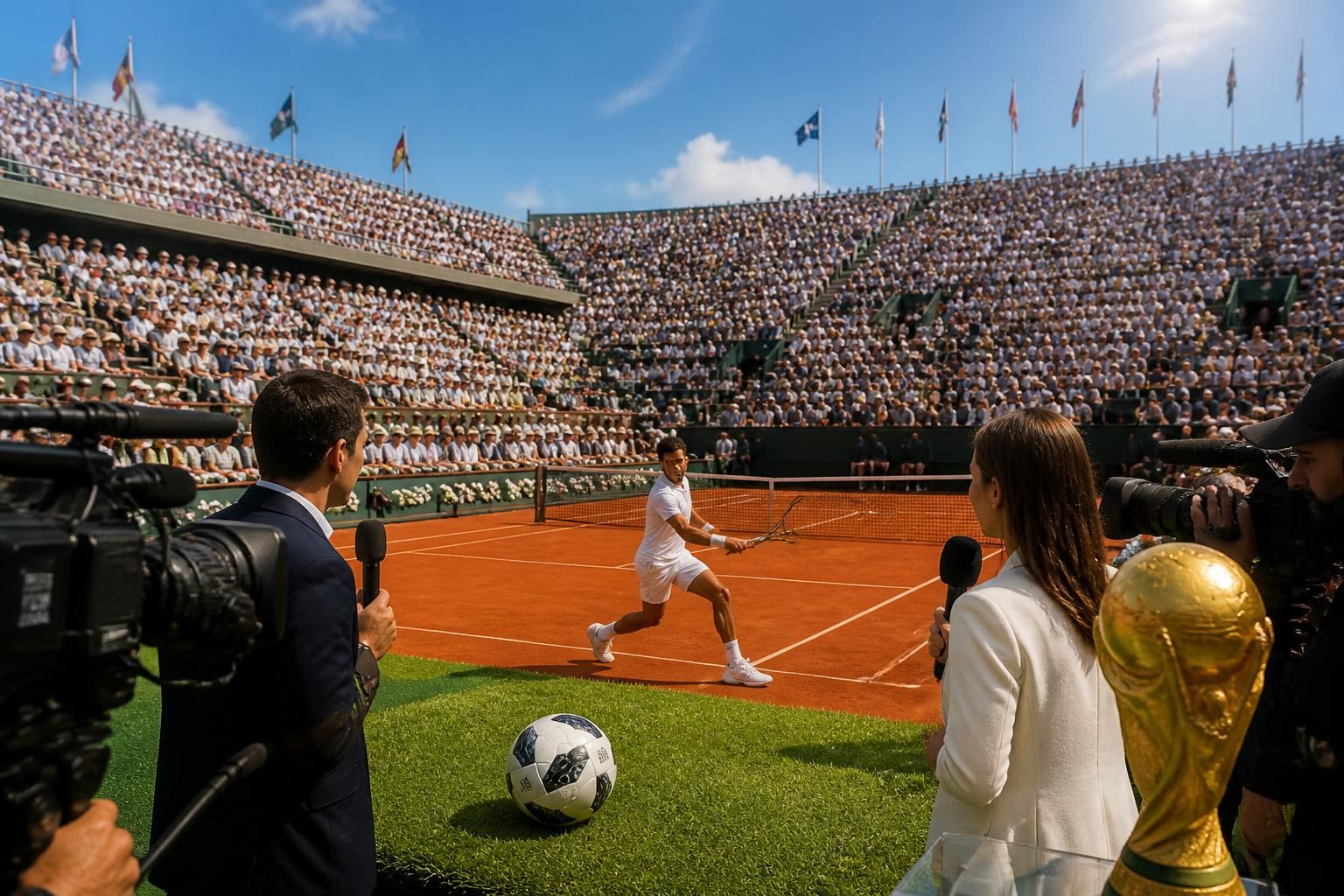 découvrez les invités et le programme exclusif de l'été 36 sur m6, avec roland-garros et la coupe du monde, pour vivre un été sportif inoubliable.