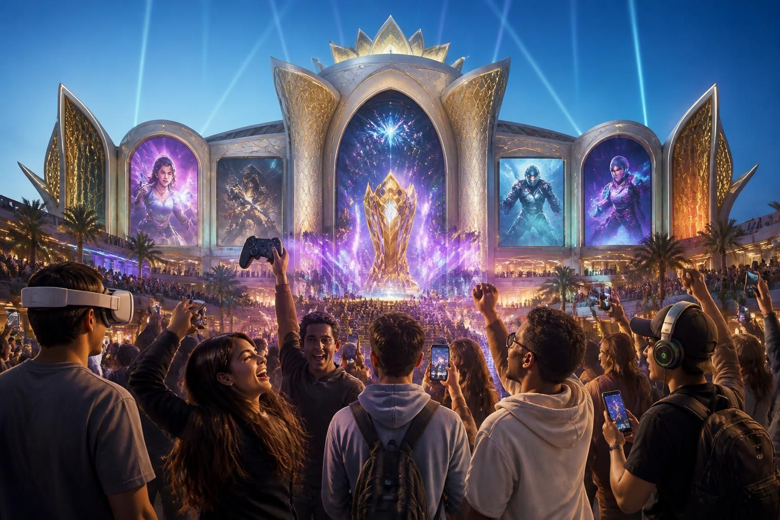 la coupe du monde d'esports 2025 commence à riyad avec une cagnotte record de 70 millions de dollars, rassemblant les meilleurs joueurs du monde pour une compétition exceptionnelle.