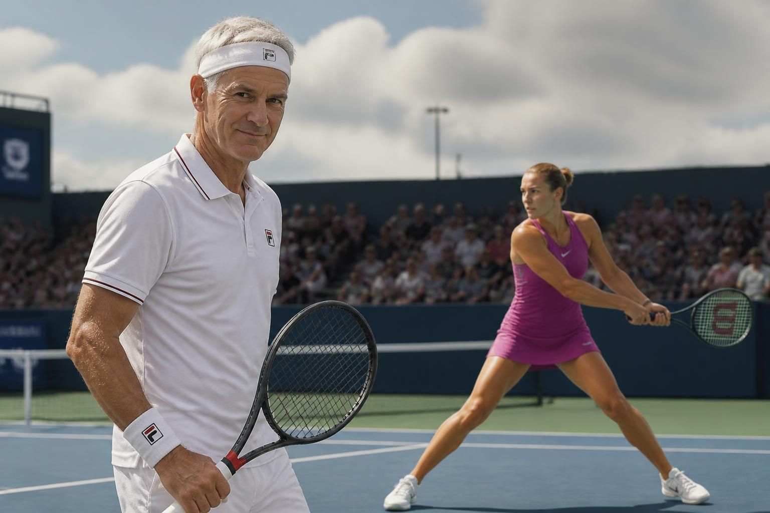découvrez les déclarations surprenantes de patrick mcenroe, légende du tennis, qui affirme pouvoir battre aisément la numéro 1 mondiale aryna sabalenka.
