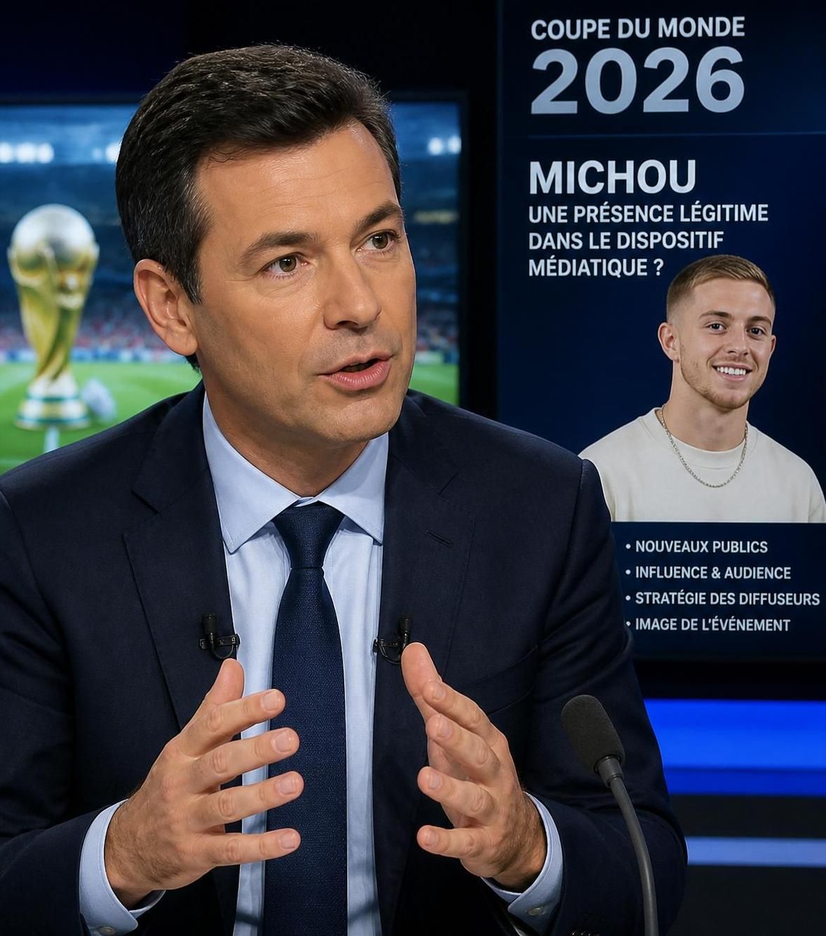 laurent luyat exprime son avis critique sur la présence de michou, qualifiant cette tendance de « mode éphémère » dans le dispositif.