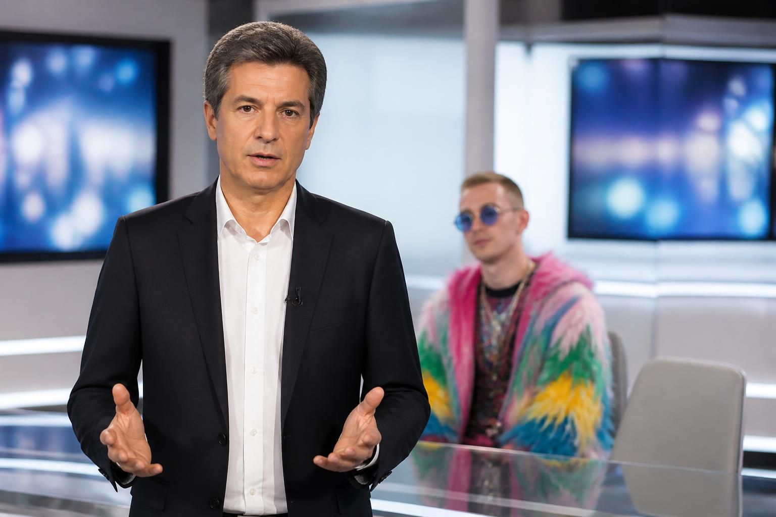 laurent luyat dénonce la présence de michou dans le dispositif, qualifiant cette participation de « mode éphémère ».
