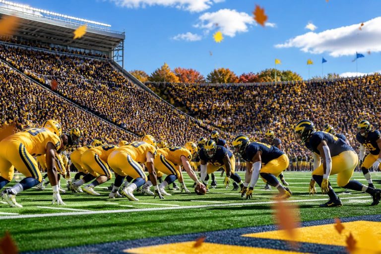 le 11 novembre, marquette affrontera le champion national michigan à ann arbor dans un match de football américain très attendu. suivez cet affrontement exceptionnel entre deux équipes de renom.