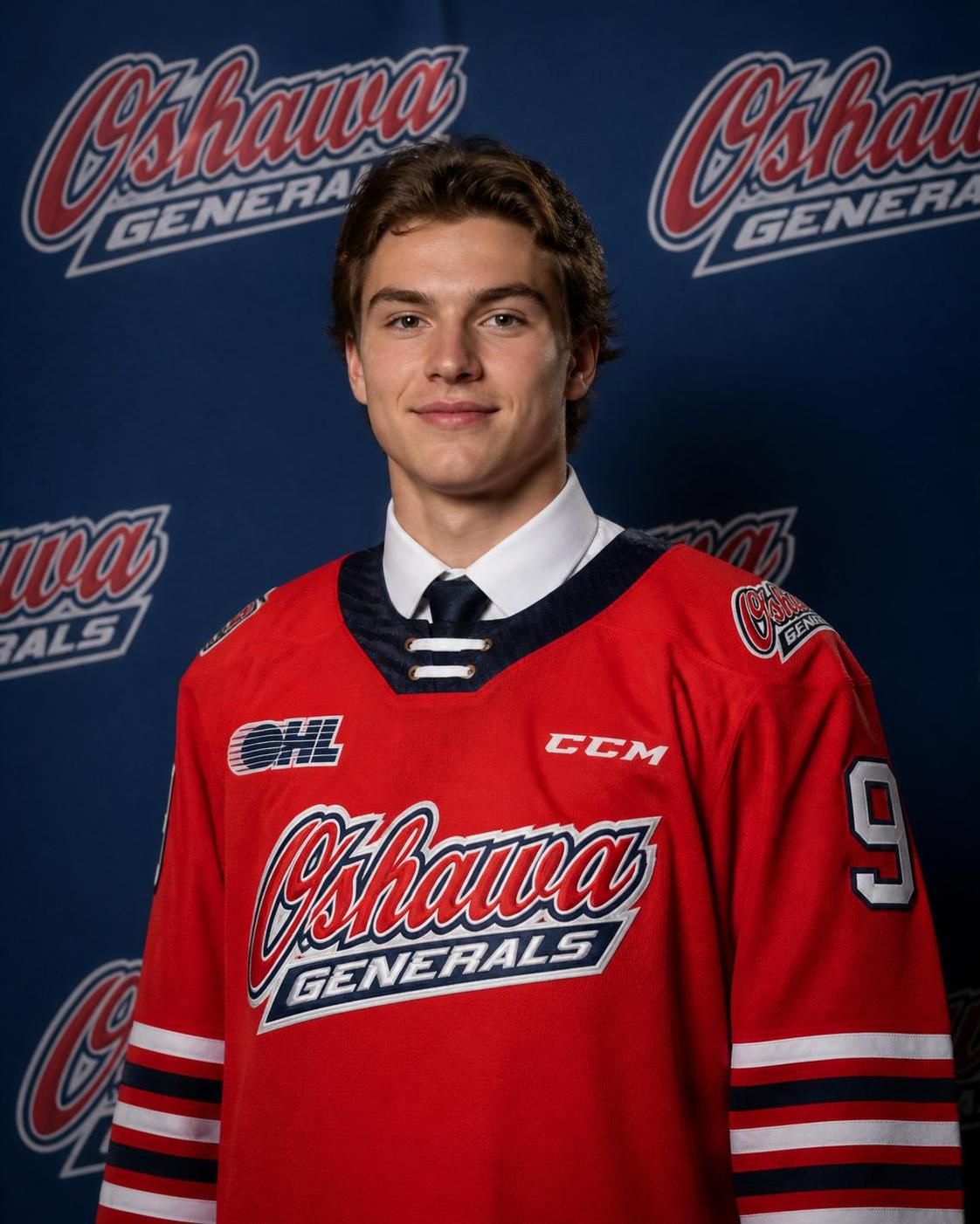 le fils d'un ancien gardien des canucks de vancouver est sélectionné en premier lors du repêchage de la ligue junior de l'ontario (ohl), marquant un nouveau chapitre prometteur dans sa carrière de hockey.