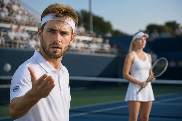découvrez les critiques acerbes de corentin moutet envers danielle collins suite aux récents événements dans le monde du tennis.