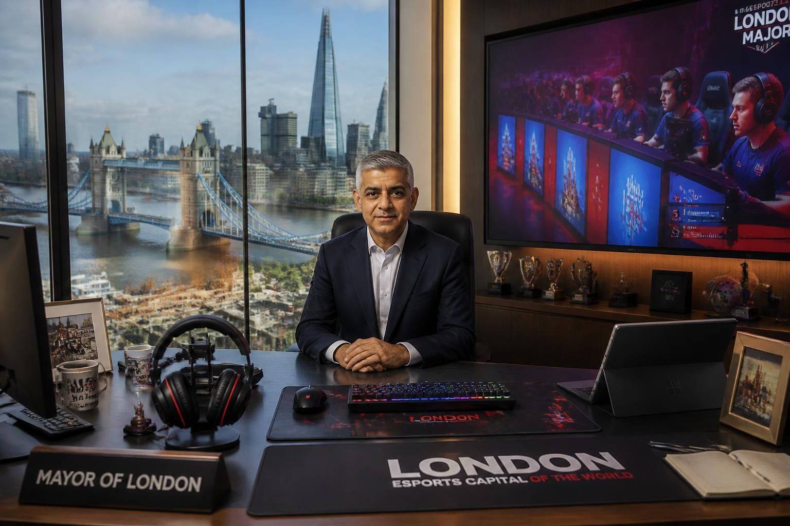 le maire de londres vise à positionner le royaume-uni comme la capitale mondiale de l'esport, en développant les infrastructures et en soutenant la croissance de cette industrie dynamique.