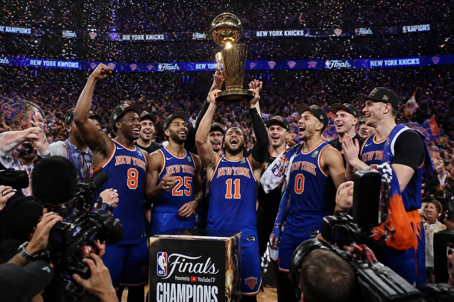 les knicks remportent enfin leur premier titre nba après une attente historique de 53 ans, marquant un moment inoubliable pour les fans et l'équipe.