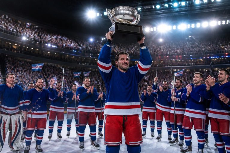 découvrez comment les new york rangers honorent leur vétéran vedette avec un prix prestigieux, soulignant son impact exceptionnel au sein de l'équipe.