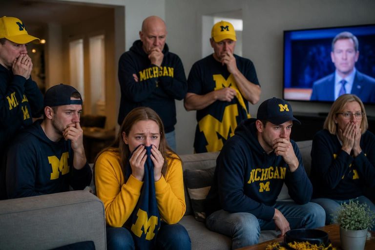 les fans du michigan réagissent avec émotion à l'annonce de dusty may, exprimant un profond sentiment de malaise face à cette nouvelle bouleversante.