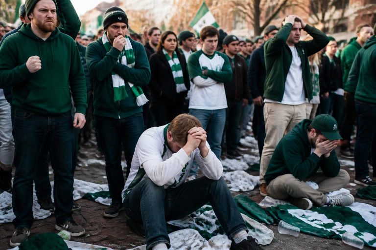 découvrez la réaction des supporters en colère suite à la défaite écrasante de msu au tournoi ncaa de hockey, marquant un week-end sportif catastrophique pour l’équipe.