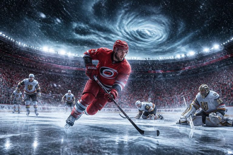 découvrez comment l'ouragan hockey domine la finale de la coupe stanley, mettant à rude épreuve les golden knights en déclin dans une lutte intense pour le trophée.