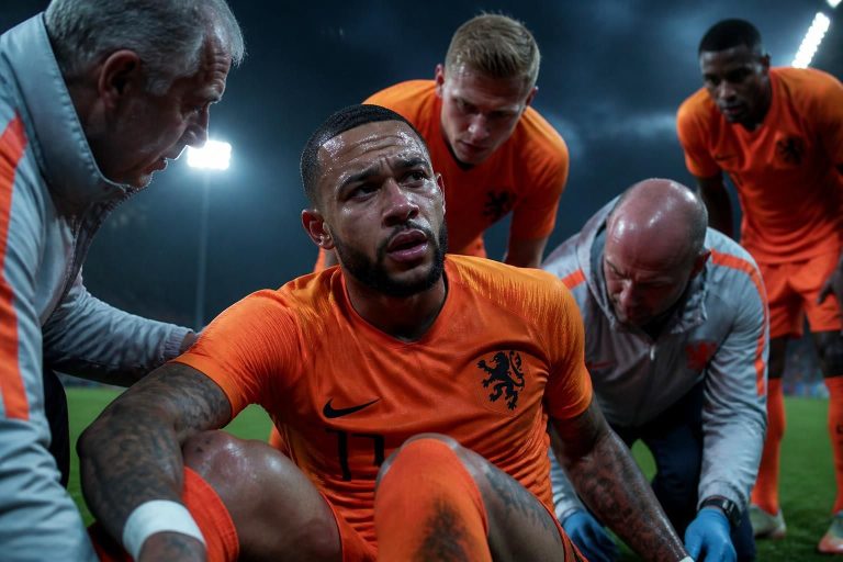 découvrez pourquoi la participation de memphis depay à la coupe du monde est menacée et les enjeux pour l'équipe nationale.