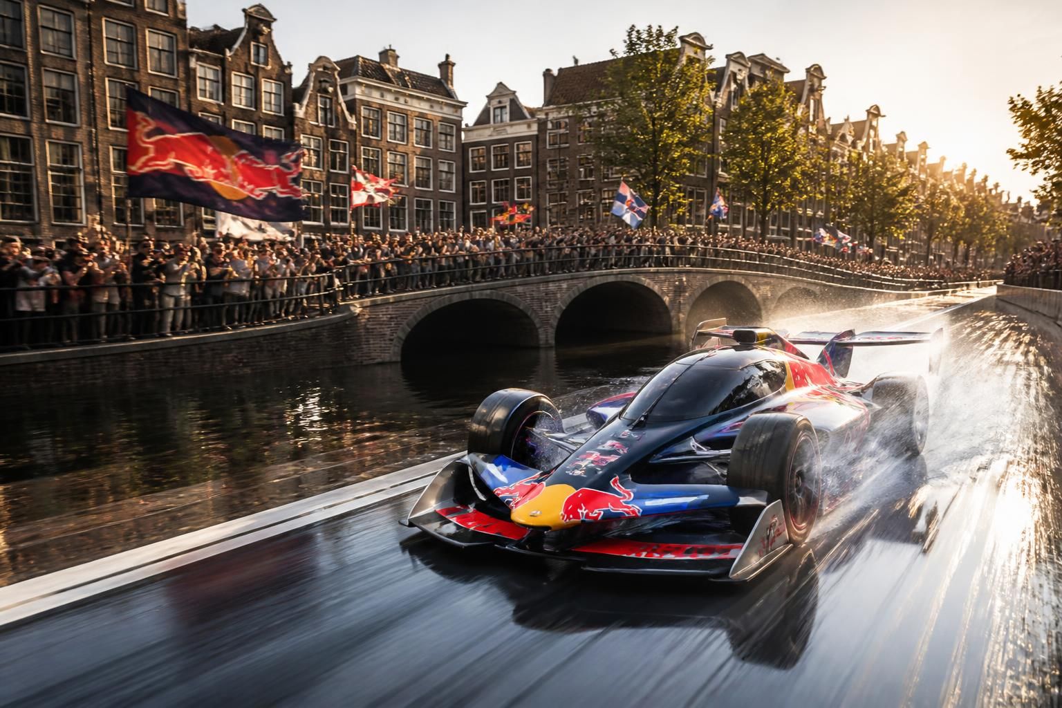 red bull faster fait une entrée spectaculaire à amsterdam avec le lancement du tournoi trackmania, promettant des courses palpitantes et une ambiance électrisante.