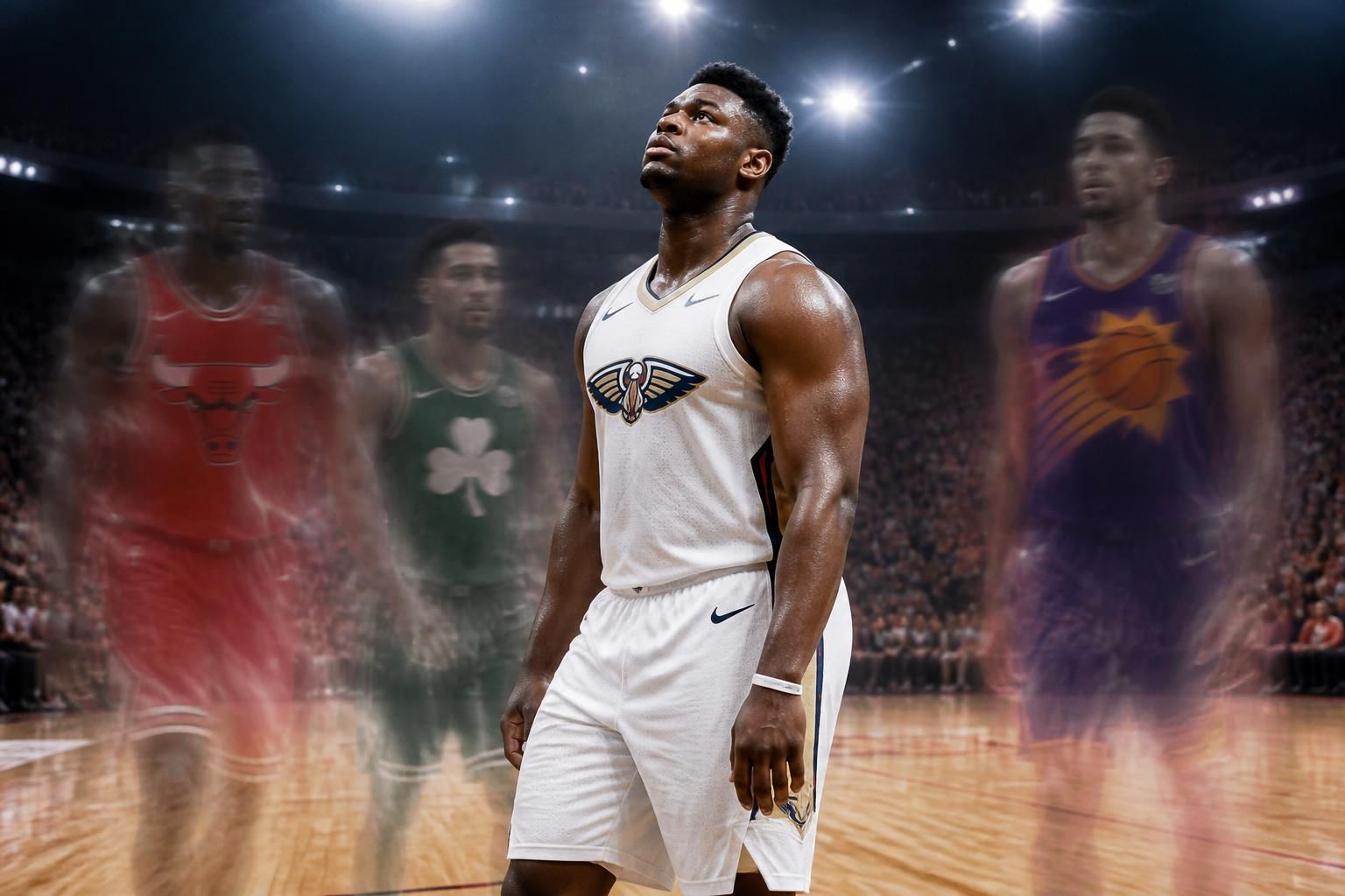 découvrez les dernières rumeurs de transfert nba autour de zion williamson, ciblé par les bulls, celtics et suns. analyse des possibles mouvements et enjeux pour la prochaine saison.