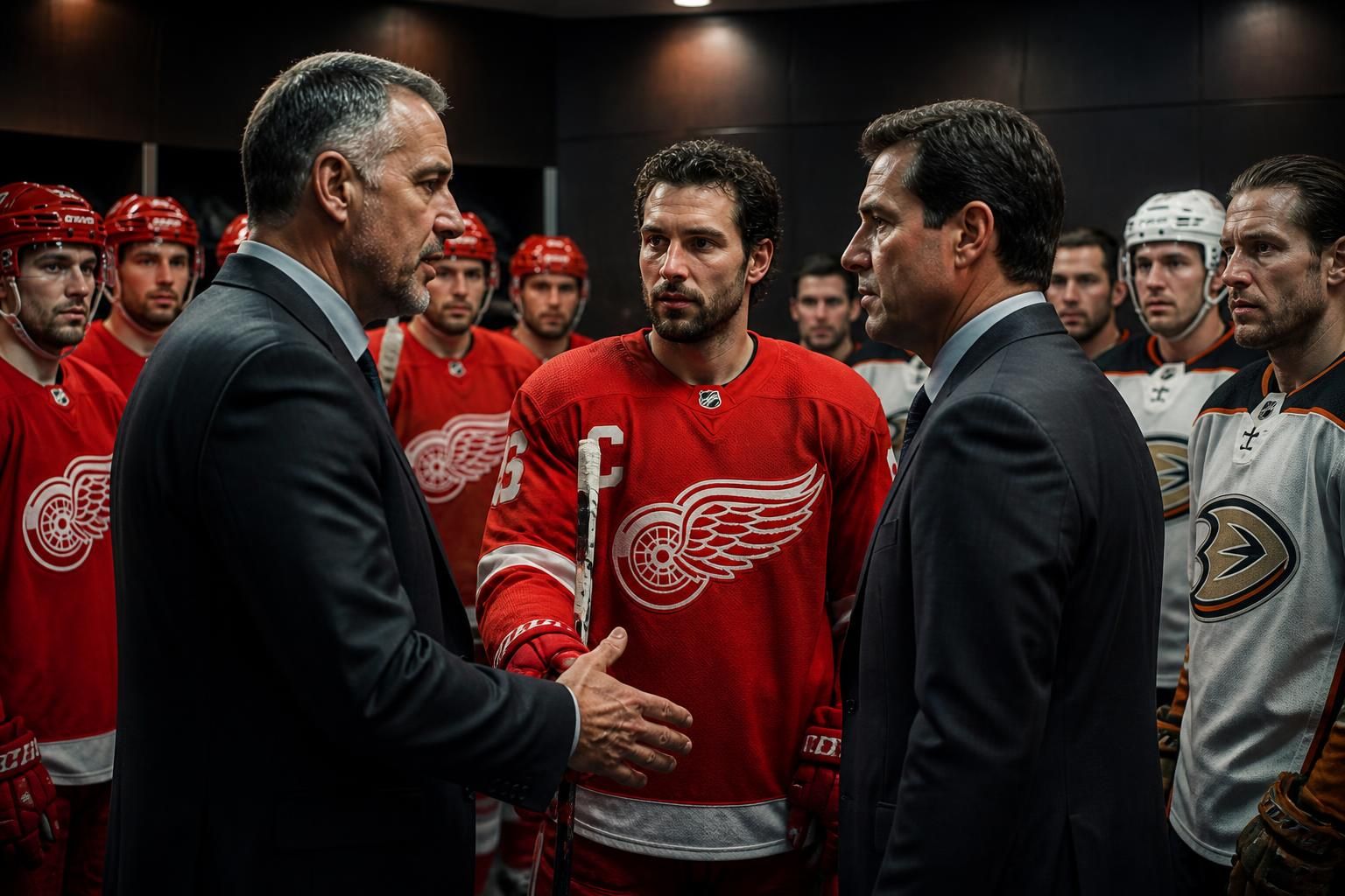 découvrez les dernières rumeurs concernant un possible échange majeur qui pourrait envoyer dylan larkin chez les ducks d'anaheim. suivez toutes les nouveautés et analyses autour de ce transfert potentiel.
