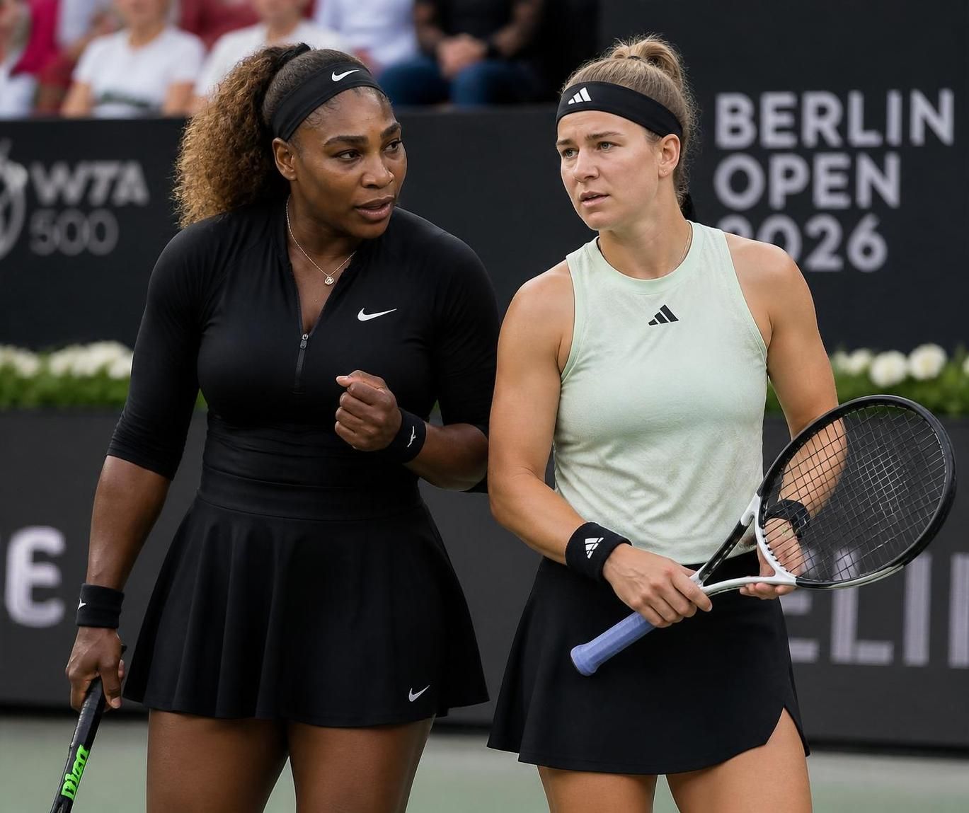 suivez en direct le score, les résultats et les moments forts des matchs de serena williams en double au berlin open 2026. ne ratez aucune action de ce tournoi passionnant.