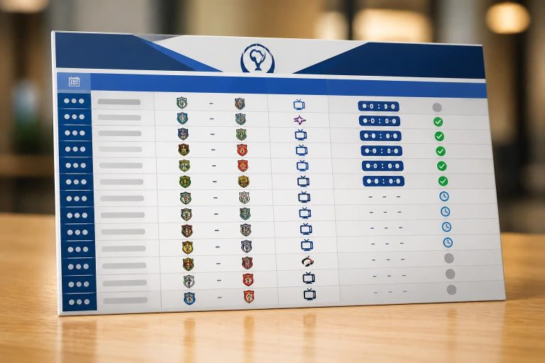 découvrez le tableau complet du tournoi mac 2026 avec le calendrier tv, les chaînes diffusant les matchs et les résultats des rencontres masculines en temps réel.