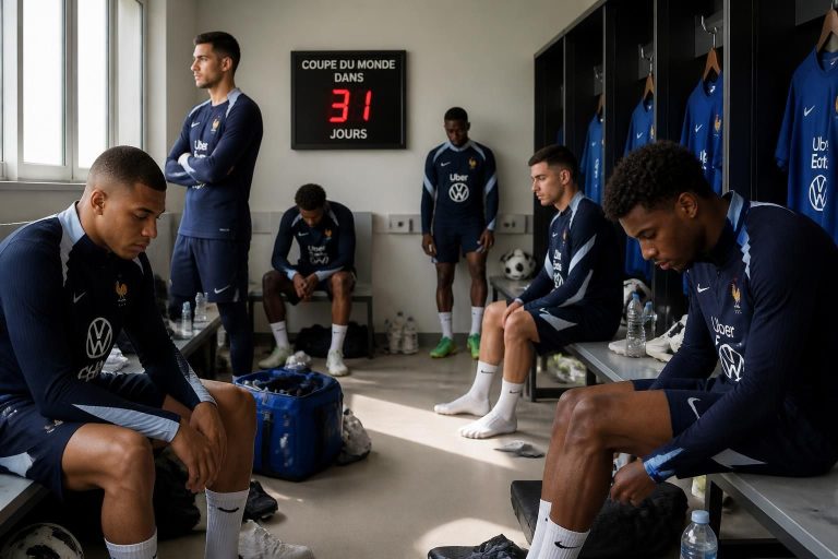 à un mois de la coupe du monde, l'équipe nationale reste sans sélectionneur, suscitant inquiétudes et interrogations sur la préparation du tournoi.