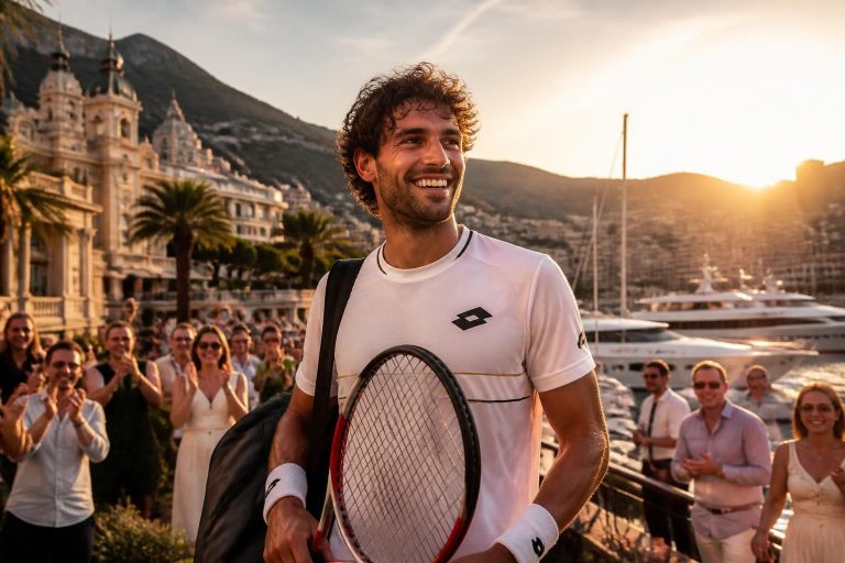 découvrez le retour triomphant de valentin vacherot à monaco, héros d'un conte tennistique captivant, prêt à écrire un nouveau chapitre de sa carrière.