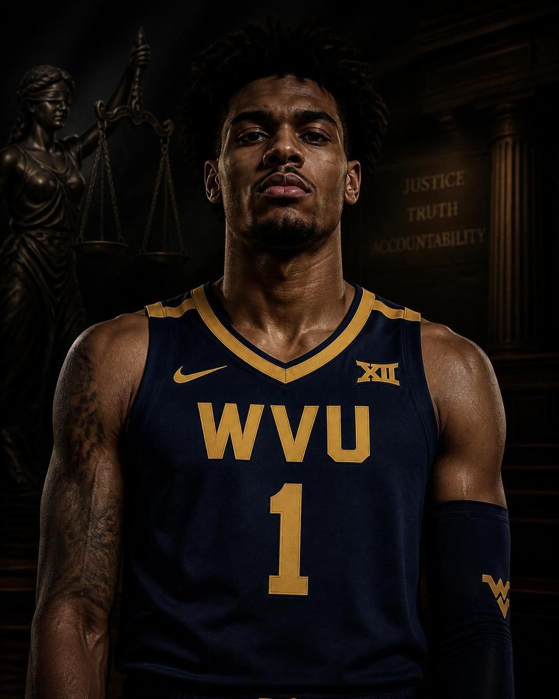 ancien joueur de basketball de la west virginia university (wvu) accusé d'une escroquerie présumée de 2,2 millions de dollars, une affaire judiciaire en cours.
