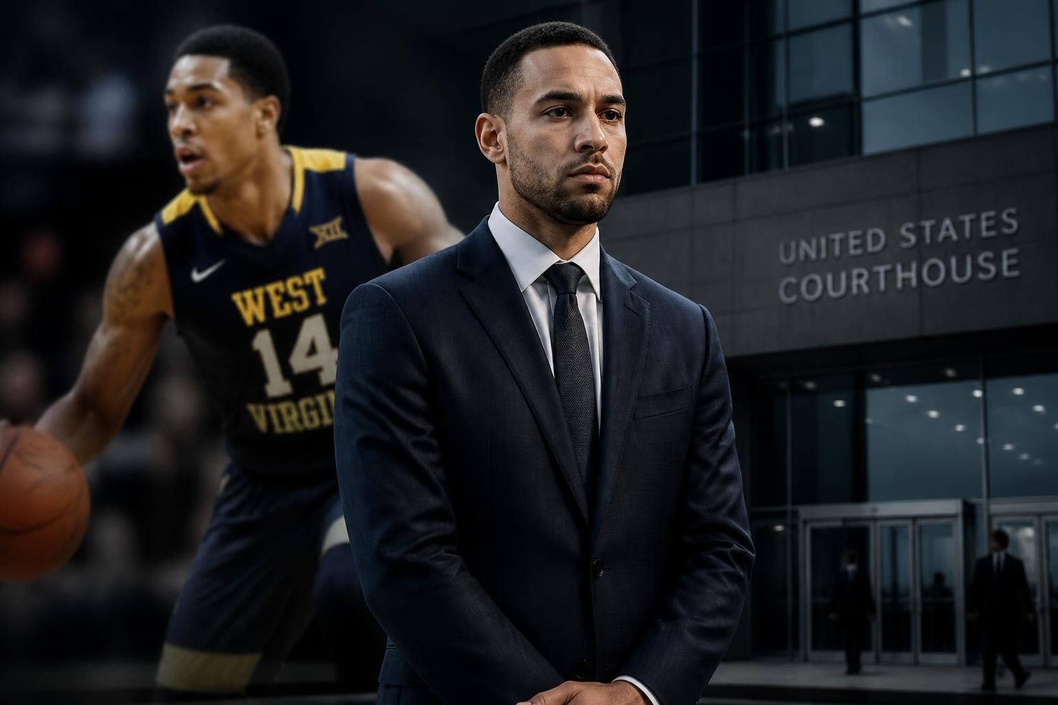 un ancien joueur de basketball de wvu est accusé dans une affaire présumée d'escroquerie de 2,2 millions de dollars, soulevant de graves questions judiciaires.