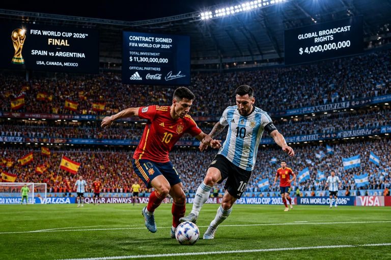 découvrez la finale historique espagne-argentine de la coupe du monde 2026, un affrontement inédit marqué par des enjeux sportifs et financiers sans précédent à l'échelle mondiale.