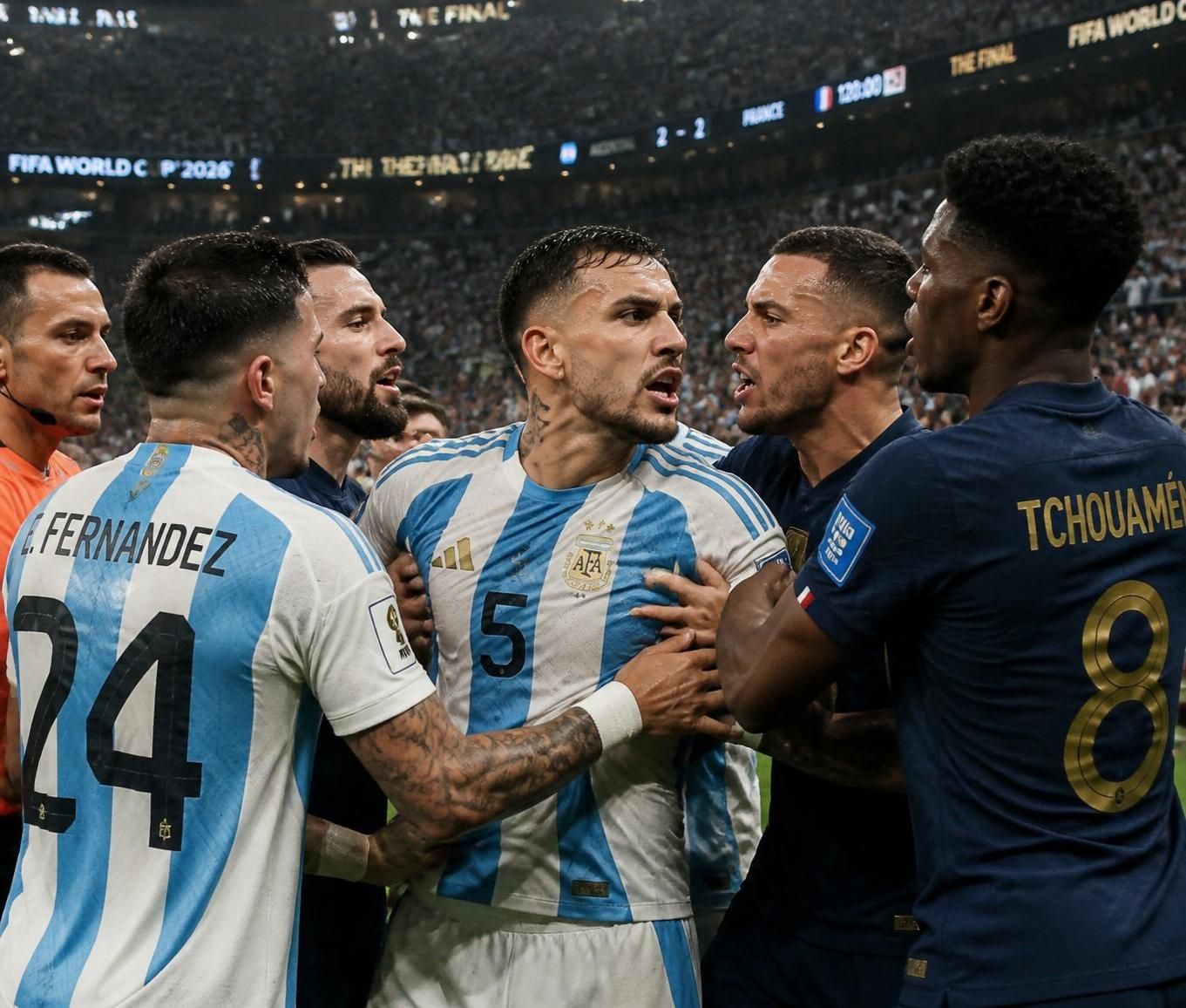découvrez les détails de l'altercation impliquant paredes après la finale de la coupe du monde 2026, où il est resté sur le terrain malgré l'incident, évitant une sanction immédiate mais suscitant de nombreuses questions.