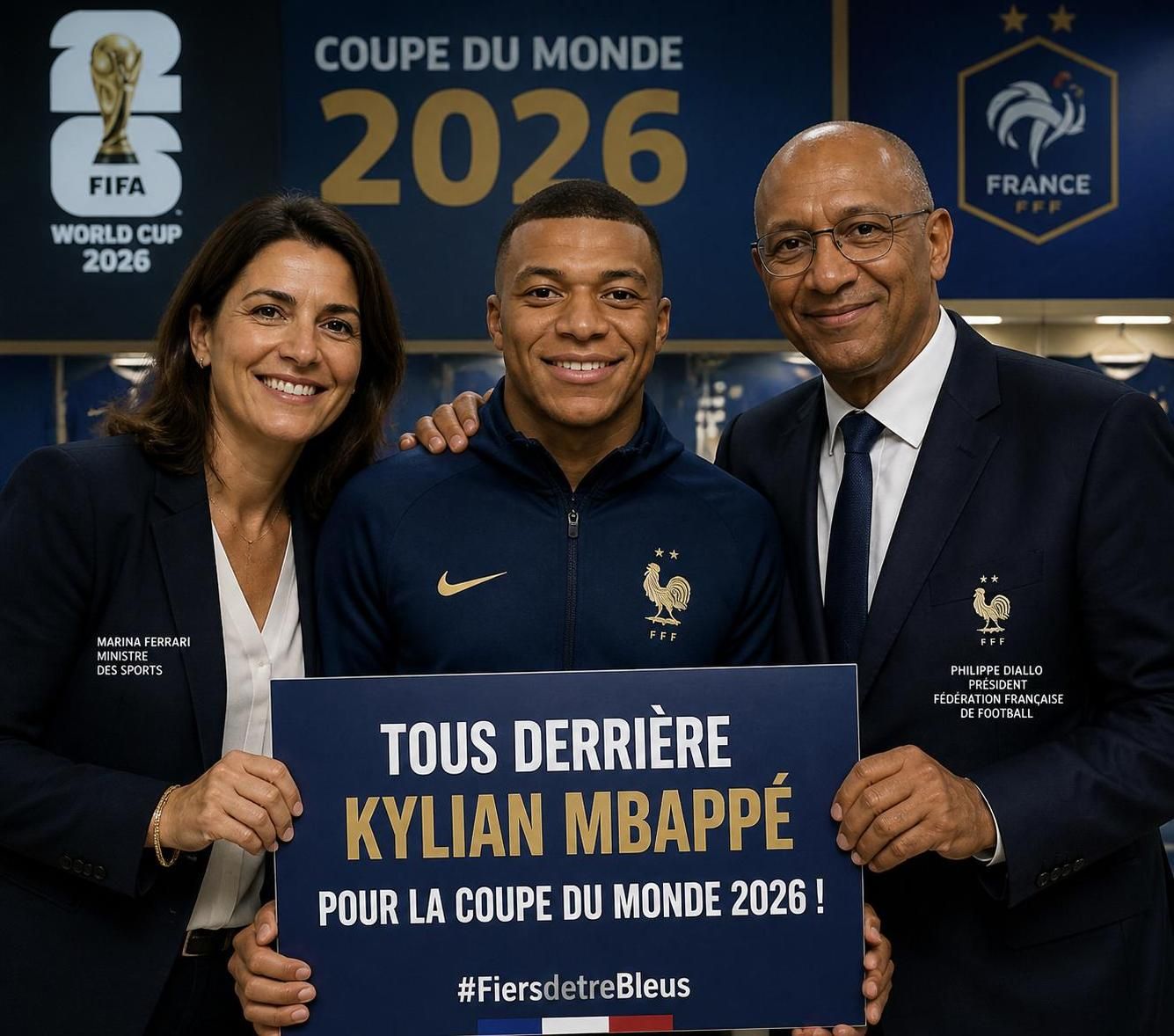 découvrez le soutien officiel de la ministre des sports et du président de la fff à mbappé suite à l'incident lors de la coupe du monde 2026, un geste fort en faveur du joueur et de l'équipe nationale.