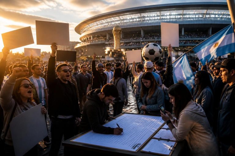 découvrez la pétition record visant à exclure l'argentine de la coupe du monde 2026, un événement qui secoue le monde du football avant le tournoi.