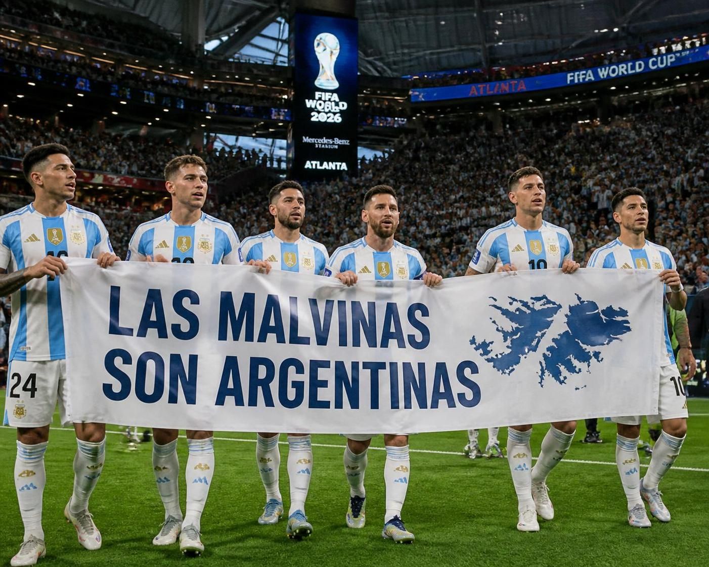 la fifa pourrait sanctionner l'argentine lors de la coupe du monde 2026 à cause d'une banderole controversée sur les malouines, suscitant de vives réactions internationales.