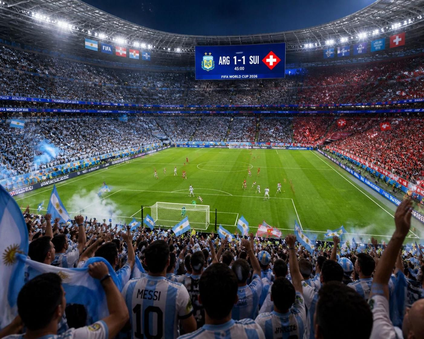 découvrez les formations probables pour le quart de finale de la coupe du monde opposant l'argentine à la suisse, avec toutes les dernières analyses et compositions des équipes.