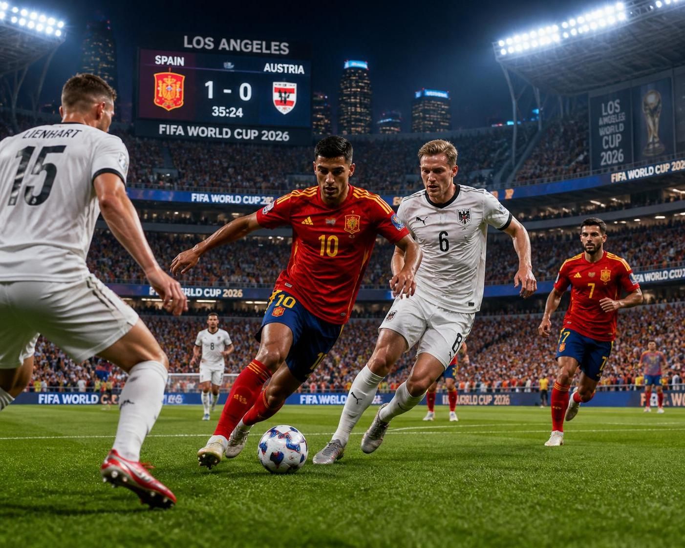 suivez en direct le match espagne - autriche où la roja peine à se consolider, s'exposant ainsi à un risque potentiel. analyse et réactions en temps réel.