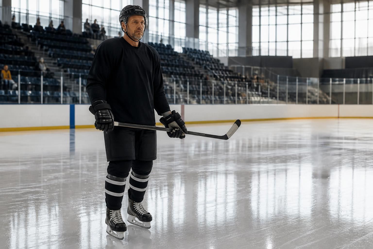 découvrez l'histoire fascinante d'un acteur qui en 2004 a incarné un héros du hockey américain au cinéma et qui continue aujourd'hui à chausser ses patins avec passion.