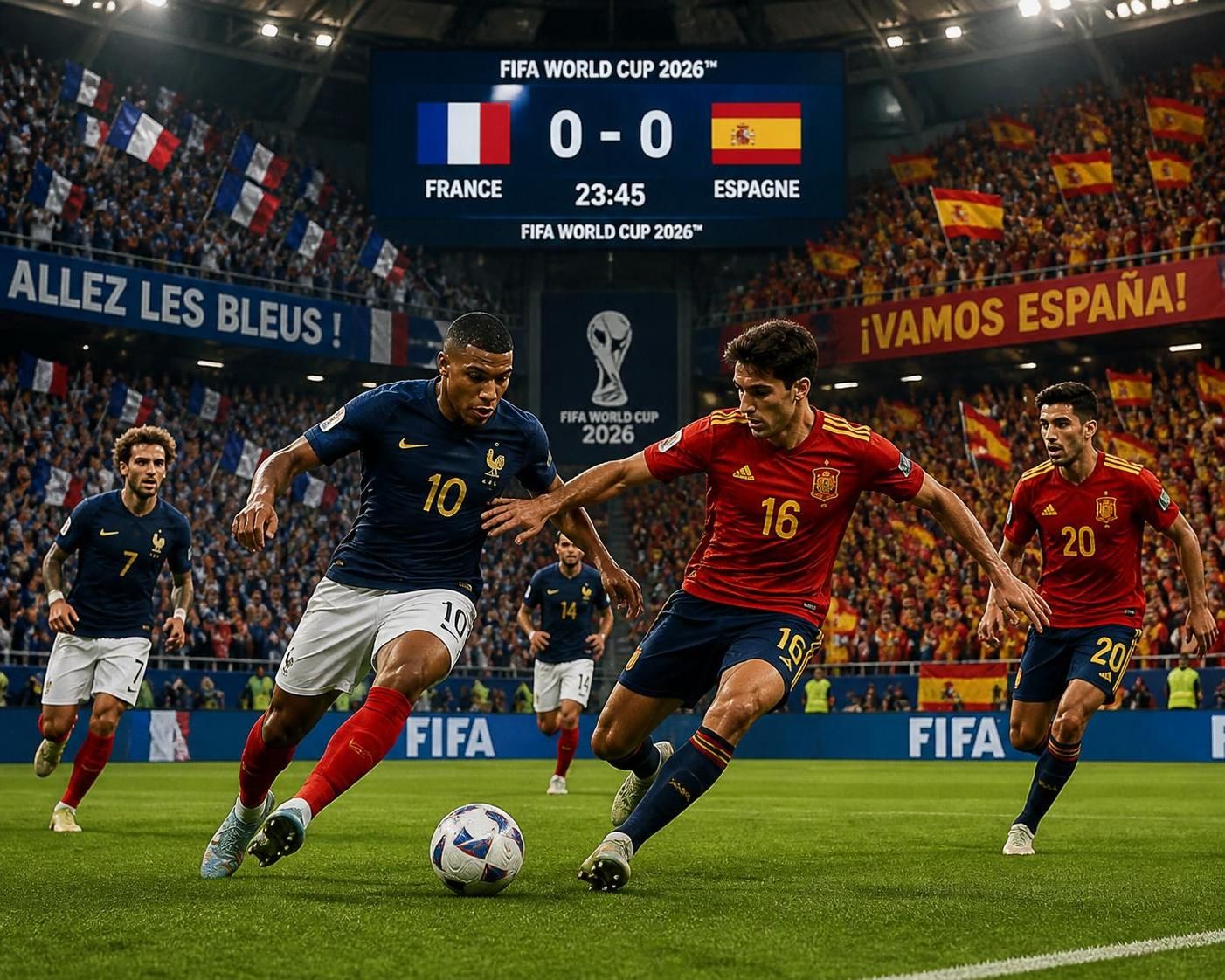 la france affiche sa confiance avant le match de coupe du monde contre l’espagne, tout en saluant le talent de ses joueurs dans une ambiance pleine d'optimisme.