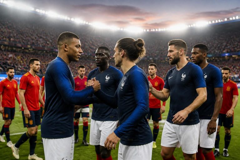 découvrez comment la france prépare avec confiance son match face à l'espagne en coupe du monde, tout en mettant en lumière ses talents prometteurs.